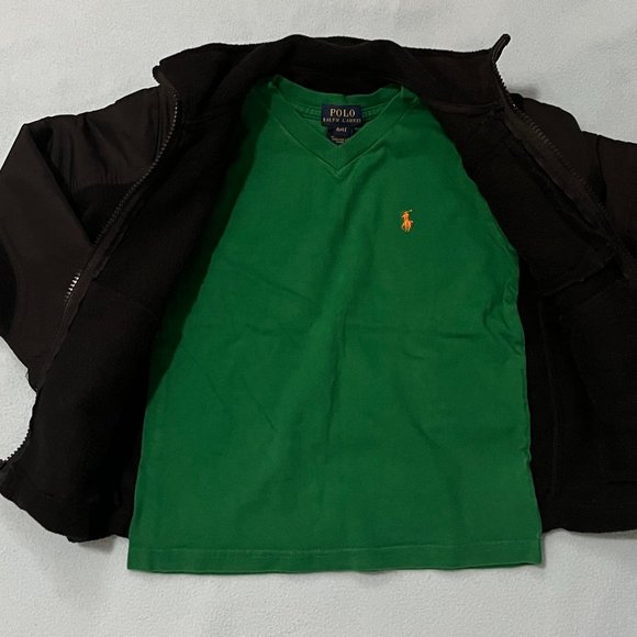 Polo by Ralph Lauren Shirt and Fleece Jacket - Picture 2 of 9